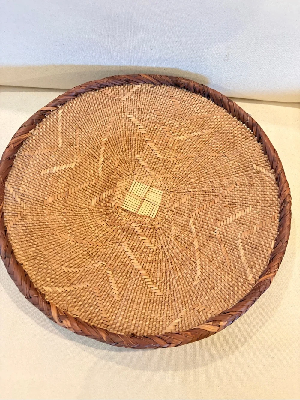 NEW Africa Woven Basket. Made by the Binga people of Zambia/Zimbabwe